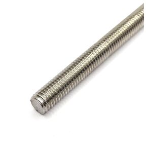 Fully Threaded Rod Stud M8x500mm Thread Pitch 1.25mm 304 Stainless Steel Bar Studs Rods for Anchor Bolts, Clamps, Hangers, U-Bolts, 2 Pcs