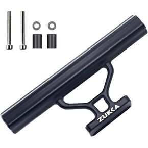 ZUKKA Bike Handlebar Extender Double Handlebar Extension Bracket Integrated Molding Aluminum Alloy - Double Screw Fixations Bicycle Space Extension Mount