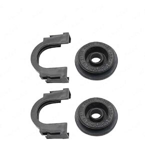 Upper Radiator Mount Bracket and Bushing Set of 2 for Nissan Maxima Quest Rogue Compatible with Altima Maxima Murano Quest Rogue 21506-6M100 21542-CA000