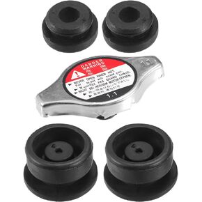 X AUTOHAUX 1 Set Radiator Mount Insulator for Honda Accord 1990-2020 for Honda Accord Crosstour 2010 2011