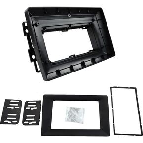 DKMUS Radio Dash Kit for Chevrolet Avalanche Suburban Silverado Tahoe Equinox Express Impala Monte Carlo Traverse GMC Buick Suzuki Hummer 10.1" and 2 Din