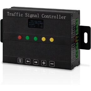 BBMi Traffic Light Controller, Remote Control Traffic Signal Controller, Traffic Light Controller Sequencer DC12V.