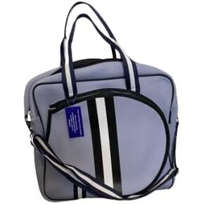 Dallas Hill Designs Tennis Bag for Women | Neoprene Tote | 3 Rackets | Applicable for Pickleball, Paddle, Squash, Racquetball, Badminton | Shoes and Gear | Ladies Purse | Multi Pockets