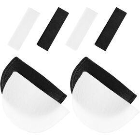 ARTIBETTER Bra Shoulder Pads 2 Pairs Shoulder Pads Sponge Sewing Shoulder Pad Shoulder Push up Pads for Women Men Blazer Coat Clothes Non Slip Bra Strap Cushions
