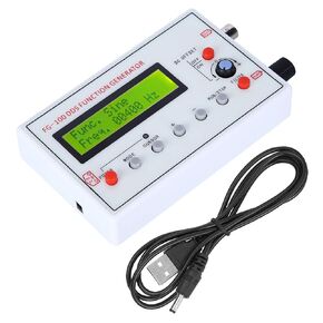 DDS Function Generator, FG-100 DDS Function Generator Sine 1Hz~500kHz Frequency Counter Meter