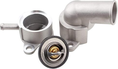 مجموعة مبيت ترموستات WEDOAUTO مناسبة لسيارة Chevy Aveo 2004-2008، لسيارة شيفروليه Aveo5 2007-2008، لسيارة Daewoo Lanos 1999-2002، لاستبدال Pontiac G3 2010 #96282726 96407677 902-109 in Kuwait