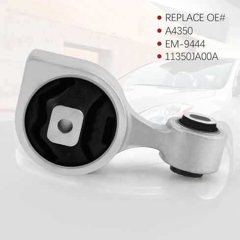 Tesmirror A4350 حامل عزم دوران المحرك الأمامي متوافق مع 2007-2017 Nissan Altima 2.5L ناقل الحركة الأوتوماتيكي OE:11350JA00A,11350JA80A in Kuwait