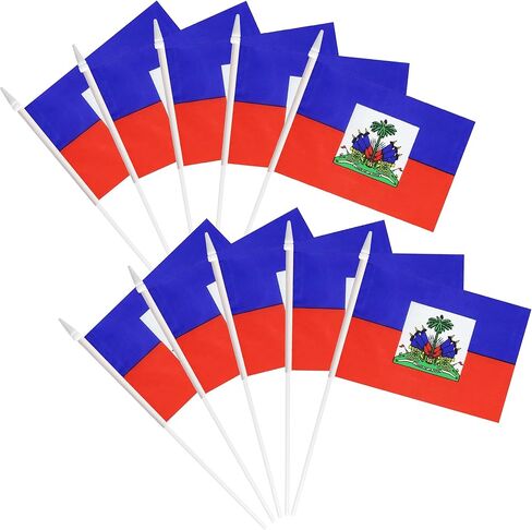 America USA Flags Hand Held Small Mini American Stick Flags Miniature US on Stick Flags with 12.6" Solid Pole & Spear Top,Party Events Celebration,School,Grand Opening,Kids Birthday,Sports Clubs,Celebration Decorations (25 Pack ) in Saudi Arabia
