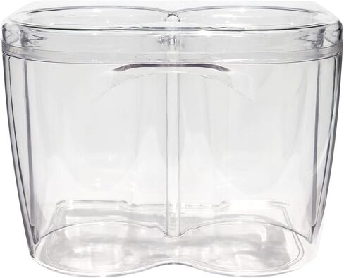 خادم زجاجات النبيذ المبرد بالثلج - مبرد زجاجات الشمبانيا والنبيذ 750 مل | دلو تبريد أنيق مقاوم للكسر للحفلات والمطابخ والحانات والأماكن الخارجية | يحافظ على برودة الزجاجات المبردة مسبقًا لفترة أطول in Kuwait