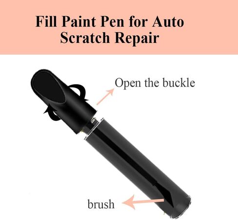 Touch Up Paint for Cars, Car Touch Up Paint Fill Paint Pen, Quick And Easy Car Scratch Repair Pen, Car Remover Scratch Repair Paint Pen Clear Painting Pen for Erase Car Scratches in Saudi Arabia