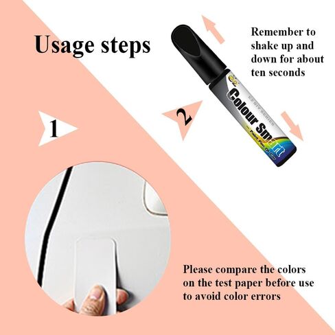 Touch Up Paint for Cars, Car Touch Up Paint Fill Paint Pen, Quick And Easy Car Scratch Repair Pen, Car Remover Scratch Repair Paint Pen Clear Painting Pen for Erase Car Scratches in Saudi Arabia