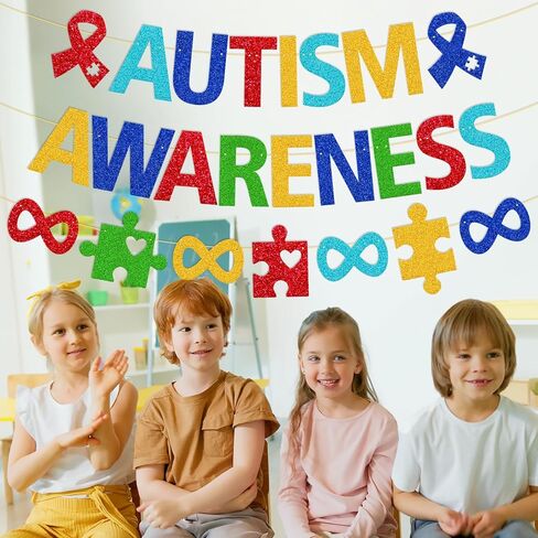 لافتة للتوعية بمرض التوحد، قطعة لغز الديكور، الحب لا يحتاج إلى كلمات، لافتة أبريل، دعم ملهم، لوحة الإعلانات، الخلفية، قبول، فهم، ديكور تحت عنوان قلب الحب in Kuwait