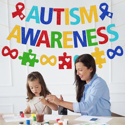 لافتة للتوعية بمرض التوحد، قطعة لغز الديكور، الحب لا يحتاج إلى كلمات، لافتة أبريل، دعم ملهم، لوحة الإعلانات، الخلفية، قبول، فهم، ديكور تحت عنوان قلب الحب in Kuwait