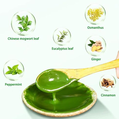 100Pcs Mugwort Ginger Patch for Pain, 艾灸贴 Pure Nature Moxa Sticker Chinese Traditional Herbal Paste Pads for Foot Neck, Shoulder, Waist, Feet, Joint, Hand Seniors Gift, 12 * 8cm, Pack of 10 in Kuwait