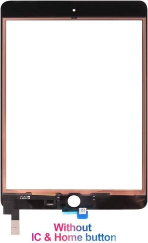 New Screen Replacement For iPad mini 4 7.9 inch A1538 A1550 Digitizer Glass Touch Screen Replacement and Pre-Installed Adhesive with Repair Tools Kit (Without Home Button,Not Include LCD) (Black) in Saudi Arabia