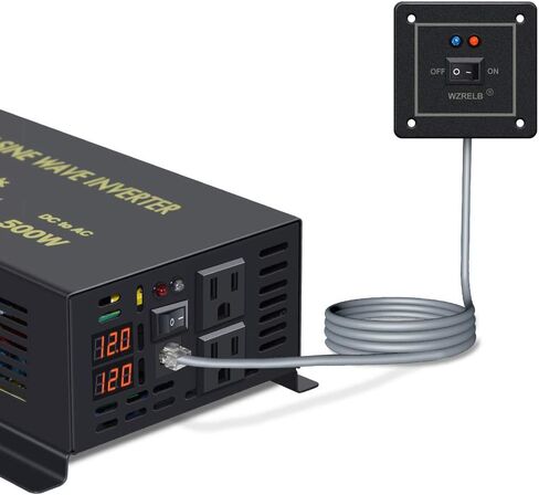 WZRELB تصميم موثوق به نقية موجة جيبية العاكس DC إلى AC 24VDC إدخال 120VAC إخراج خارج الشبكة محول الطاقة الاحتياطية، (RBP60024B1) in Kuwait