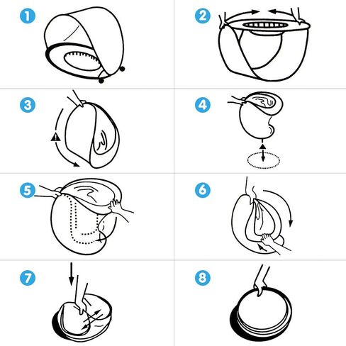 خيمة شاطئ للأطفال من كينبواز مع حمام سباحة، خيمة محمولة للحماية من أشعة الشمس مع عامل حماية من الأشعة فوق البنفسجية 50+ للأطفال الصغار الذين تتراوح أعمارهم بين 3-72 شهرًا (وردي) in Kuwait