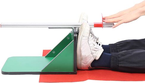 Sit and Reach Box, Flexibility Testing Easy to Read Accurate Testing Sit and Reach Aluminum Alloy Scale with Scale for Kids Adults in Saudi Arabia