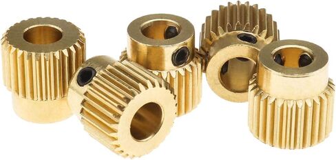 خلق فكرة 5 قطعة عجلة تروس كوكبية الطارد ، للطابعة ثلاثية الأبعاد MK7 MK8-5mm ID 11mmOD النحاس 26 الأسنان in Kuwait
