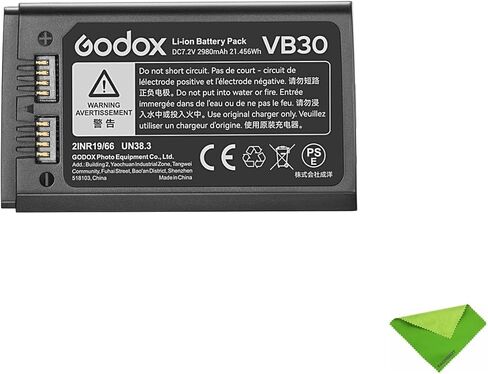 GODOX VB30 DC7.2V 2980mAh 21.456Wh بطارية ليثيوم أيون لـ V1Pro-C، V1Pro-S، V1Pro-N، V1Pro-F، V1Pro-O Speedlight Speedlite in Saudi Arabia