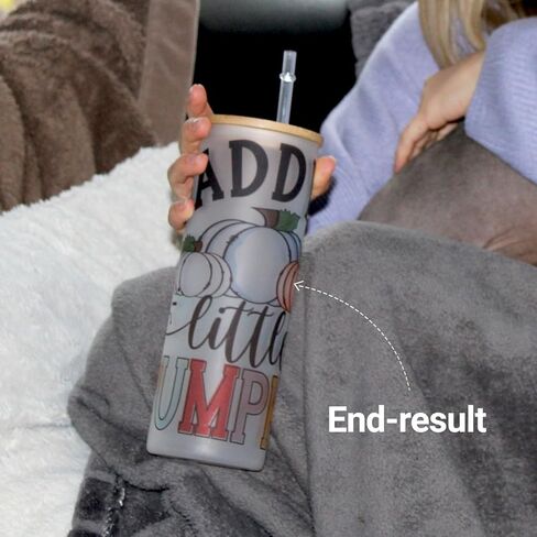 SDN CUSTOM شريط شفاف مقاوم للحرارة للتسامي، شريط حراري 12.7 مم × 33 م، شريط تصعيد لدرجة الحرارة العالية، للضغط الحراري، فينيل نقل الحرارة (10 عبوات) in Kuwait