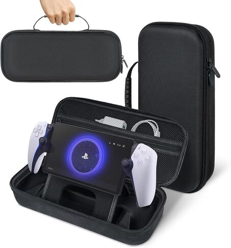 حقيبة حمل LEFOR·Z لبوابة PS، حقيبة تخزين واقية للسفر ذات هيكل صلب تتلاءم مع مشغل Playstation Portal عن بعد وملحقاته in Kuwait