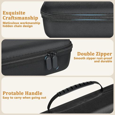 حقيبة حمل LEFOR·Z لبوابة PS، حقيبة تخزين واقية للسفر ذات هيكل صلب تتلاءم مع مشغل Playstation Portal عن بعد وملحقاته in Kuwait