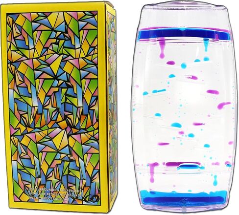 PowerTRC Liquid Motion Spiral Timer Fidget Desk Calming and Soothing Toy | A Beautiful Sensory Visual Ooze Tube Toy for Anxiety, ADHD & Autism in Saudi Arabia