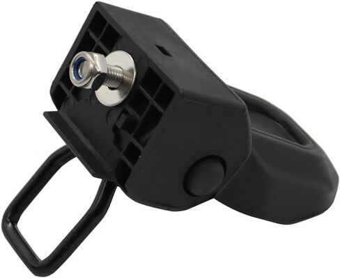 Nakkaa Locking Hood Latch Catch with Lock Compatible with Wrangler JL JT 2018-2023 Accessories Black 2pcs in Saudi Arabia
