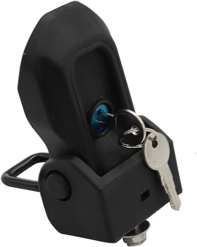 Nakkaa Locking Hood Latch Catch with Lock Compatible with Wrangler JL JT 2018-2023 Accessories Black 2pcs in Saudi Arabia