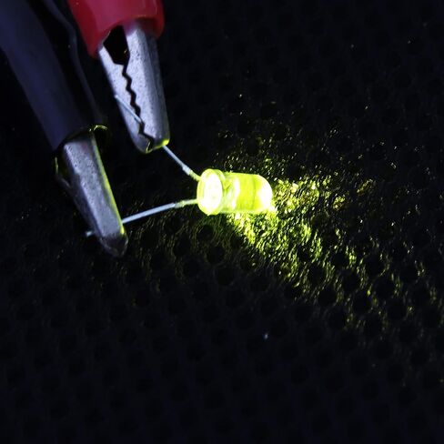 DiGiYes 500Pcs 5mm LED Light Emitting Diode Assortment Kit, LED Diode Lights for DIY PCB Circuit in Saudi Arabia