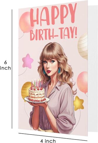 SOLINFOR TS Bracelets with Birthday Card and Keychain Merch Stuff Jewelry Gifts for Girls Women Fans in Kuwait