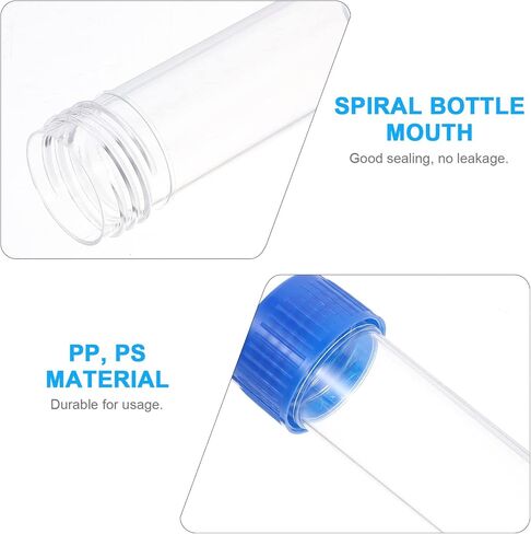 10PCS Specimen Cups 25-30ml Clear Cup with Screw On Lids – for Safe Pee, Stool, Sample for Testing in Saudi Arabia