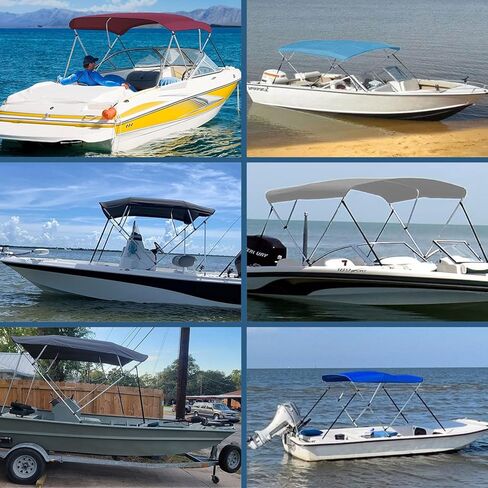 أشرطة علوية للقارب بيميني قابلة للتعديل، خطافان 24 بوصة ~ 60 بوصة أشرطة حزام المظلات البحرية، مع خطافات المفاجئة شديدة التحمل من الفولاذ المقاوم للصدأ، حزام نايلون ممتاز لمظلة القارب، ملحقات أجهزة مظلات القارب، حزمة من 2 in Kuwait