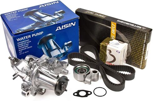Evergreen TBK215MWPA2 Compatible With 08/1997-2005 Lexus GS300 IS300 L6 3.0L 2JZG Timing Belt Kit AISIN Water Pump in Saudi Arabia