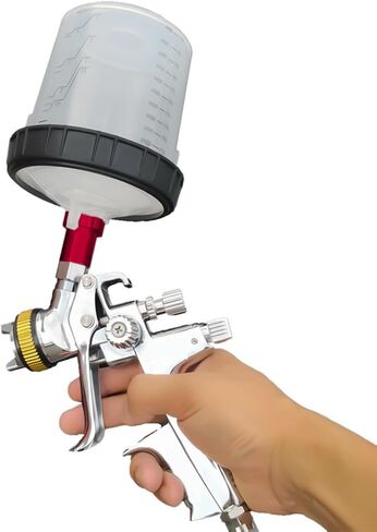 Osilly Car Spray Gun Cup Adapter, Master Elite Paint System MPS Automotive Female Adapter with 16mm 1.5mm Thread, Fit PRO-33, PRO-44, PRO-88 HVLP Spray Gun Models, Universal for SUV Truck RV in Saudi Arabia