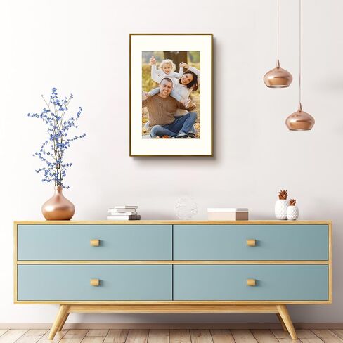 Mat Board Center, 13X19 Aluminum Picture Frames Set of 3 - Wall Display - for Art, Prints, Photos, Prints And More (Bronze, 13X19) in Kuwait