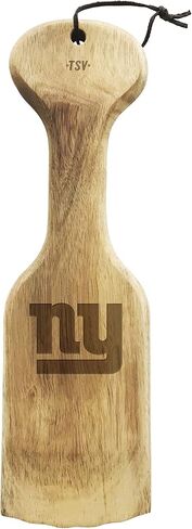 NFL BBQ Grill Cleaner - 100% Natural Acacia Wood Scraper Cleaner - Safe to Use Grill Brush Scraper - Ideal Gift for the Loyal Sports Fan in Saudi Arabia