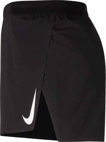 Nike Men's AEROSWIFT 4" Running Short Medium Black in Saudi Arabia
