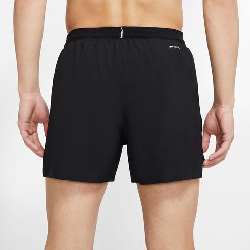 Nike Men's AEROSWIFT 4" Running Short Medium Black in Saudi Arabia