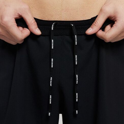Nike Men's AEROSWIFT 4" Running Short Medium Black in Saudi Arabia