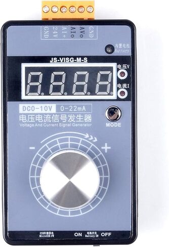 KNACRO DC 0-10V 0-20MA 4-20mA مولد إشارة الجهد الحالي، واجهة إمداد الطاقة USB محاكي تناظري لـ PLC وتصحيح أخطاء اللوحة، واختبار الجهاز، ومحول التردد، وصمام التدفق in Kuwait