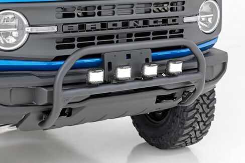 Rough Country Black Nudge Bar for 2021-2022 Ford Bronco - 51045 in Saudi Arabia