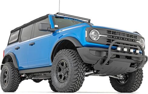 Rough Country Black Nudge Bar for 2021-2022 Ford Bronco - 51045 in Saudi Arabia