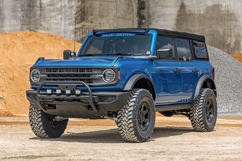 Rough Country Black Nudge Bar for 2021-2022 Ford Bronco - 51045 in Saudi Arabia