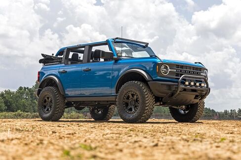 Rough Country Black Nudge Bar for 2021-2022 Ford Bronco - 51045 in Saudi Arabia