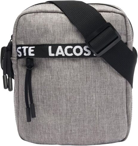 Lacoste Vertical Camera Bag, Tape GRIS Chine in Saudi Arabia