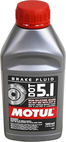Motul (4 Pack) 100950 100% Synthetic Brake Dot 5.1 Brake Fluid 1/2 Liter or 500 ml in Saudi Arabia