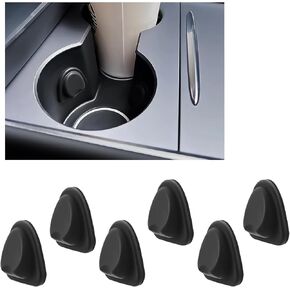 6PCS Upgraded Car Cup Holder Insert,Self-Adhesive Silicone Cup Holder Inserts for Car for Firmly Fixing Water Cups,Universal Anti-Slip Cars Cupholder Insert Cars Accessories in Saudi Arabia
