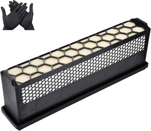High Flow Engine Air Filter with P609422 Air Filter with Activated Carbon Compatible with Freightliner Cascadia 2008-2017,122SD 2014-2016,Coronado 2010-2016 Replaces AF27879 P609422 in Saudi Arabia